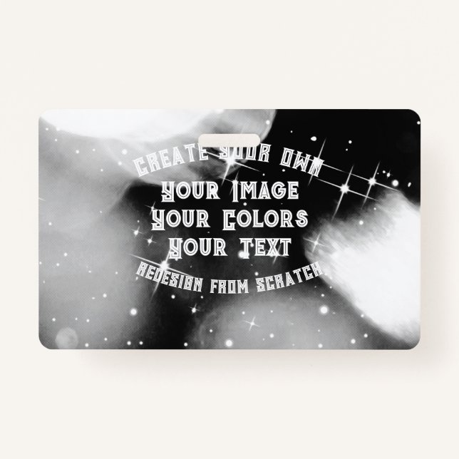 Create Your Own Custom ID Badge (Front)