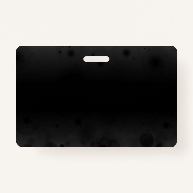 Create Your Own Custom ID Badge (Front)