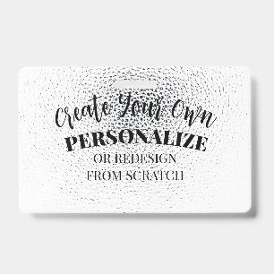 Create Your Own Custom ID Badge
