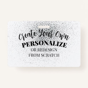 Create Your Own Custom ID Badge