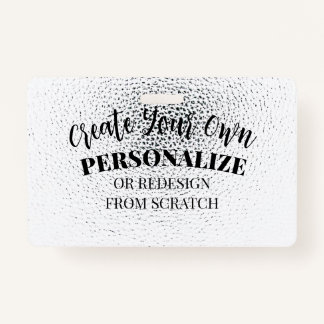 Create Your Own Custom ID Badge