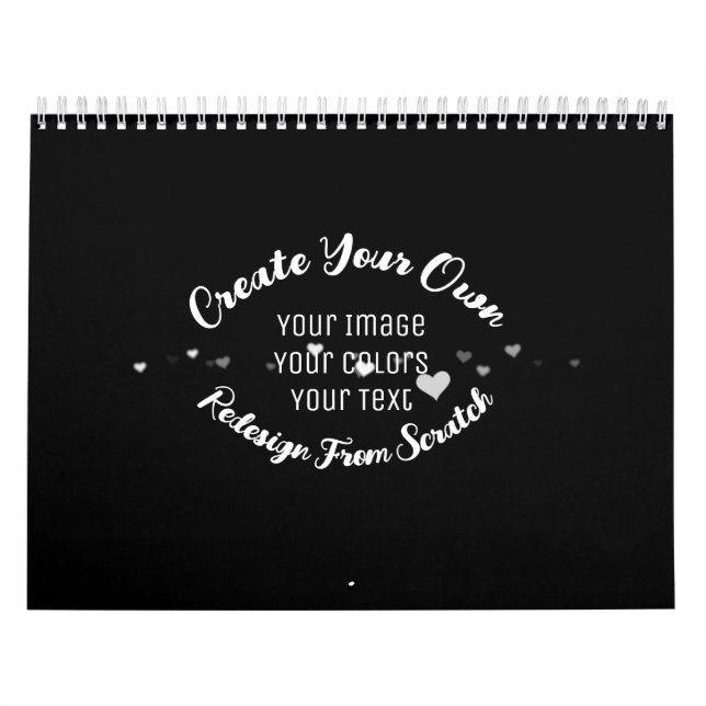 Create Your Own Custom Image Calendar (Cover)