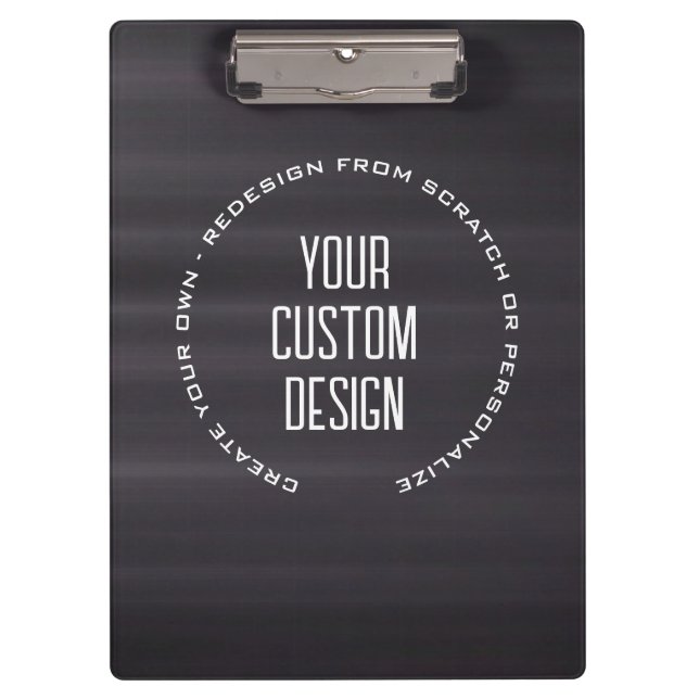 Create Your Own Custom Image Clipboard (Front)