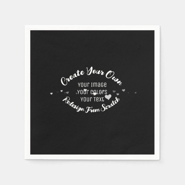 Create Your Own Custom Image Napkin (Front)
