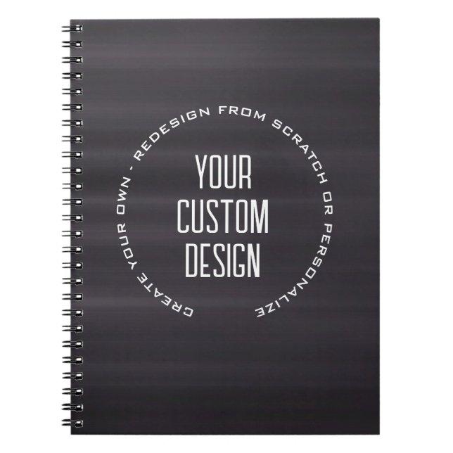 Create Your Own Custom Image Notebook (Front)