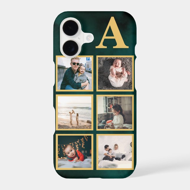 Create Your Own Custom iPhone Family Photo collage Case (Back)
