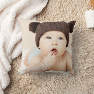Create Your Own Custom Kids Children Photo Modern Cushion