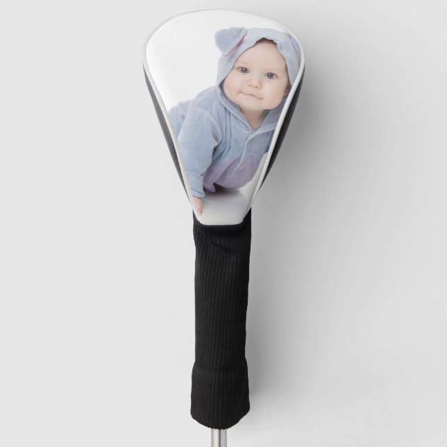 Create Your Own Custom Kids Children Photo Modern Golf Head Cover (Front)
