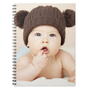 Create Your Own Custom Kids Children Photo Modern Notebook