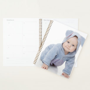 Create Your Own Custom Kids Children Photo Modern Planner