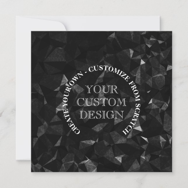 Create Your Own Custom Logo/Design Card (Front)