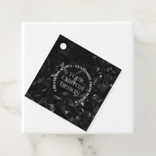 Create Your Own Custom Logo/Design Favour Tags (In Situ)