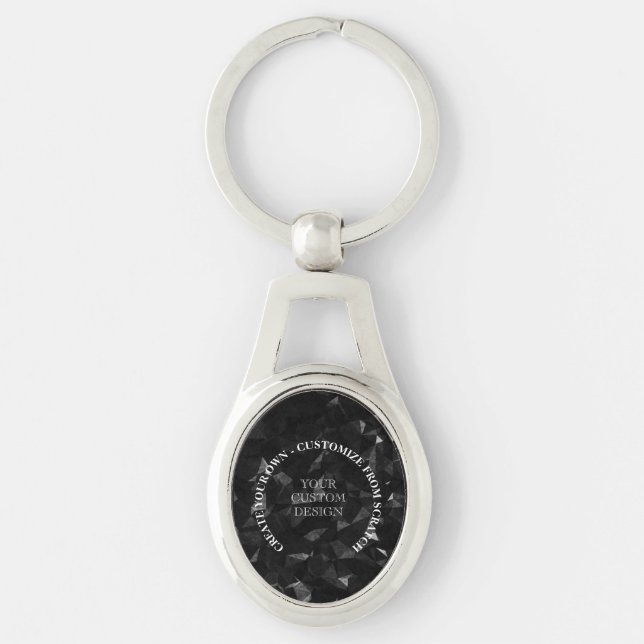Create Your Own Custom Logo/Design Key Ring (Front)