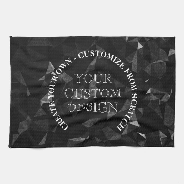 Create Your Own Custom Logo/Design Tea Towel (Horizontal)
