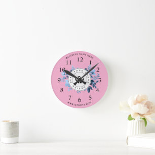 Create Your Own Custom Logo Round Clock