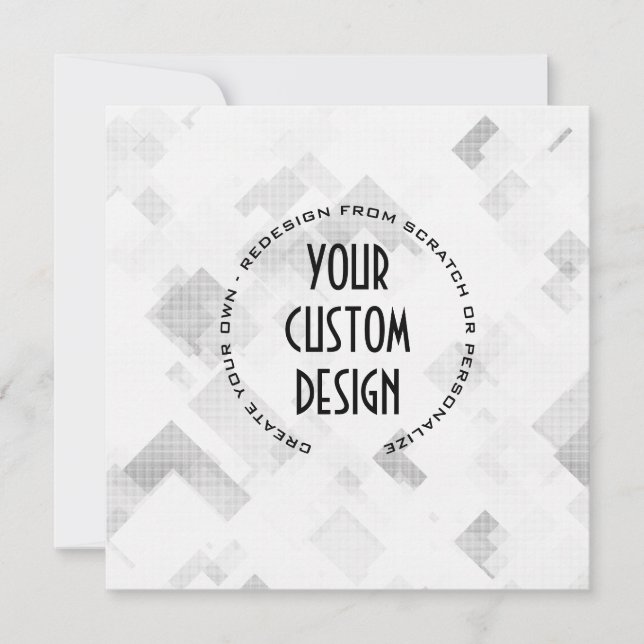 Create Your Own Custom Made Card (Front)