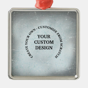 Create Your Own Custom Metal Ornament