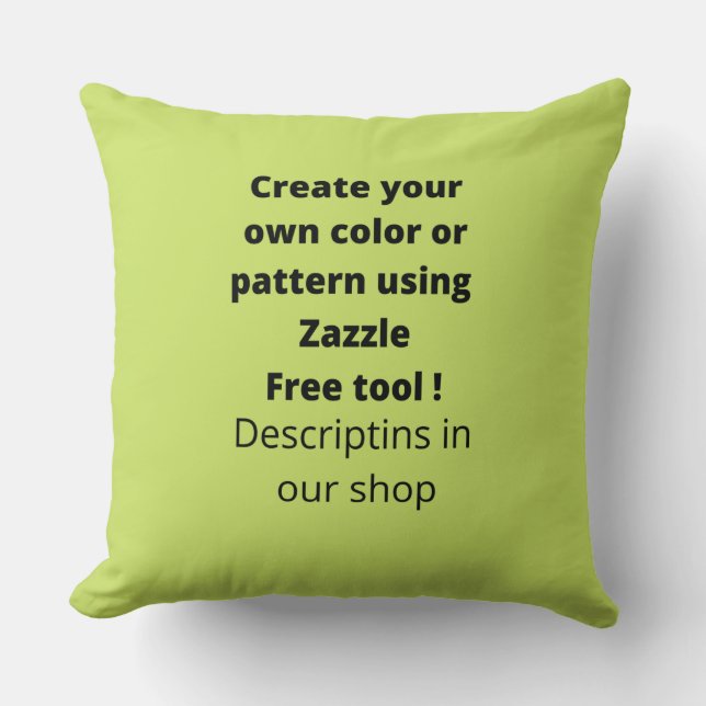 Create your own Custom modern trendy gifts cute  Cushion (Front)