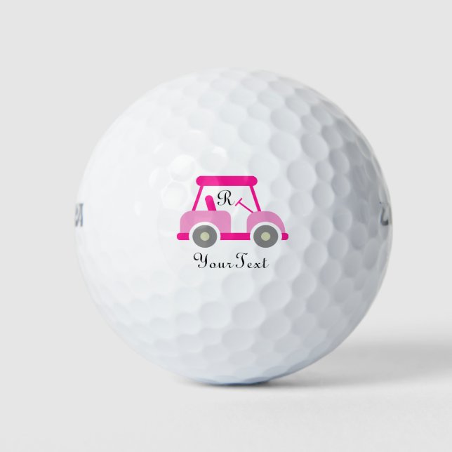 Create Your Own Custom Monogram Golf Balls (Front)