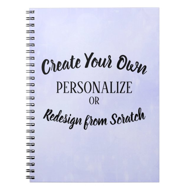 Create Your Own Custom Notebook (Front)