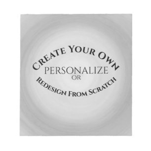 Create Your Own Custom Notepad