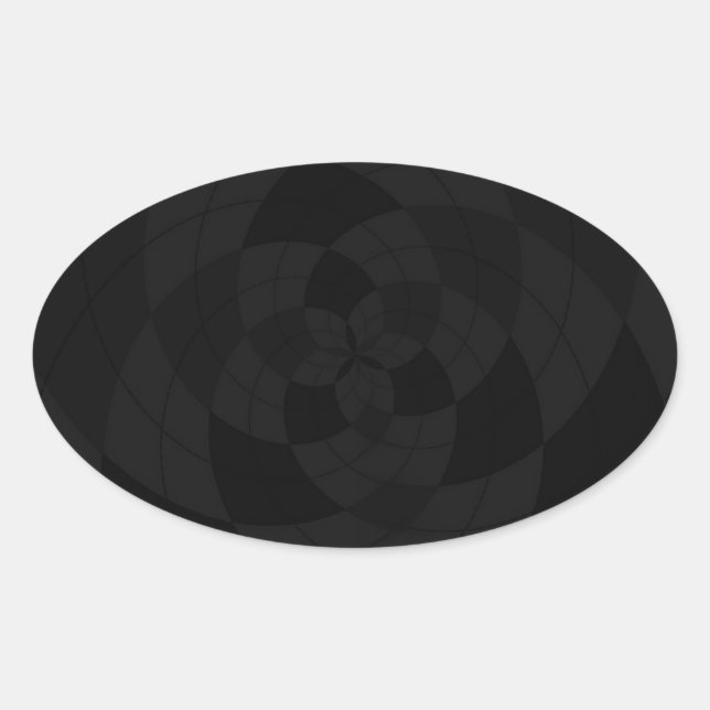 Create Your Own Custom Oval Sticker (Front)