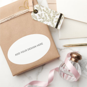 Create Your Own Custom Oval Stickers