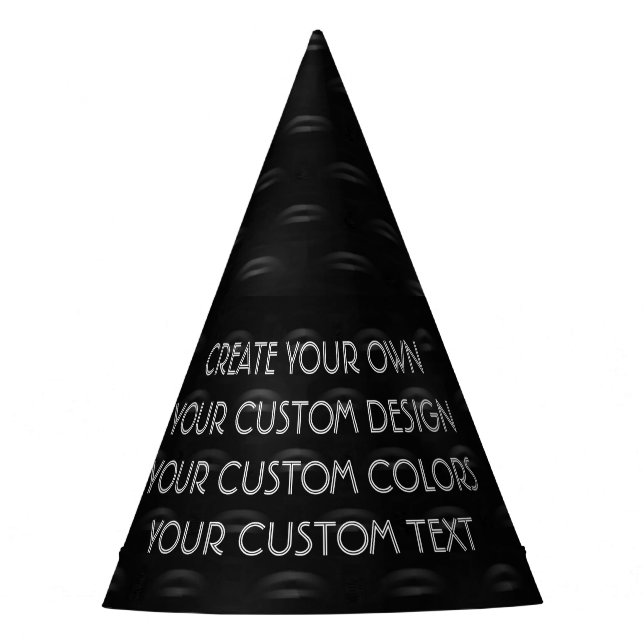 Create Your Own Custom Party Hat (Front)