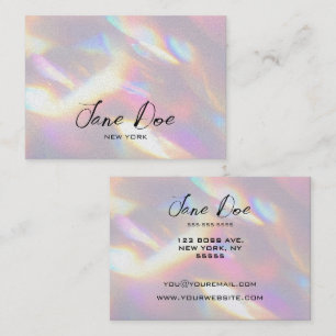 Create Your Own Custom Pearl Shine Business Card