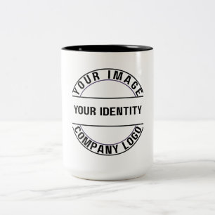 Create Your Own Custom Personalised 15oz Two Tone Two-Tone Coffee Mug