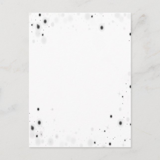 Create Your Own Custom Personalised Announcement Postcard (Front)