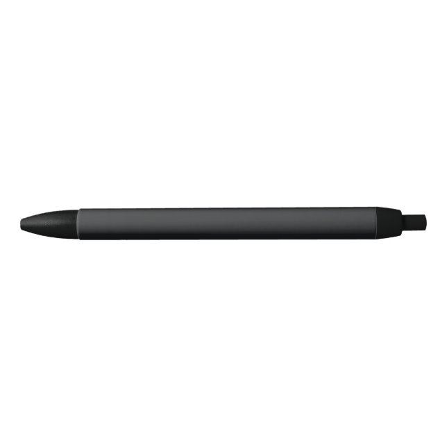 Create Your Own Custom Personalised Black Ink Pen (Front)