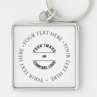 Create Your Own Custom Personalised Blank Template Key Ring
