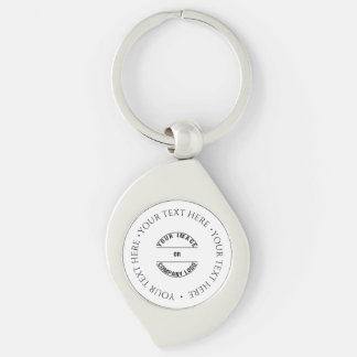 Create Your Own Custom Personalised Blank Template Key Ring