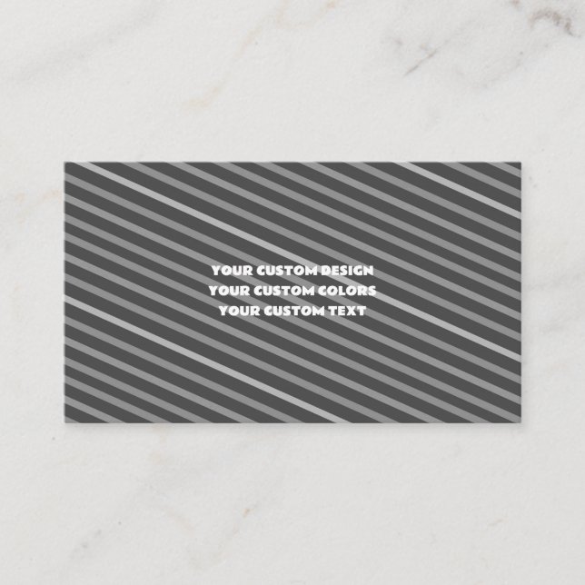 Create Your Own Custom Personalised Business Card (Front)