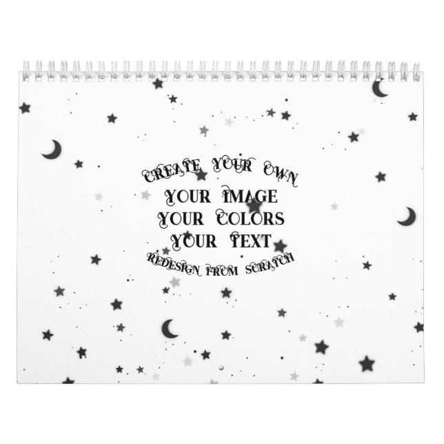 Create Your Own Custom Personalised Calendar (Cover)