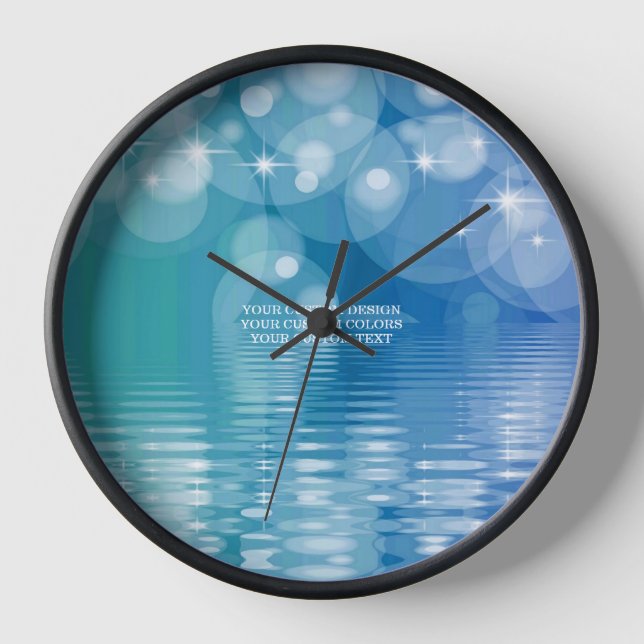 Create Your Own Custom Personalised Clock (Front)