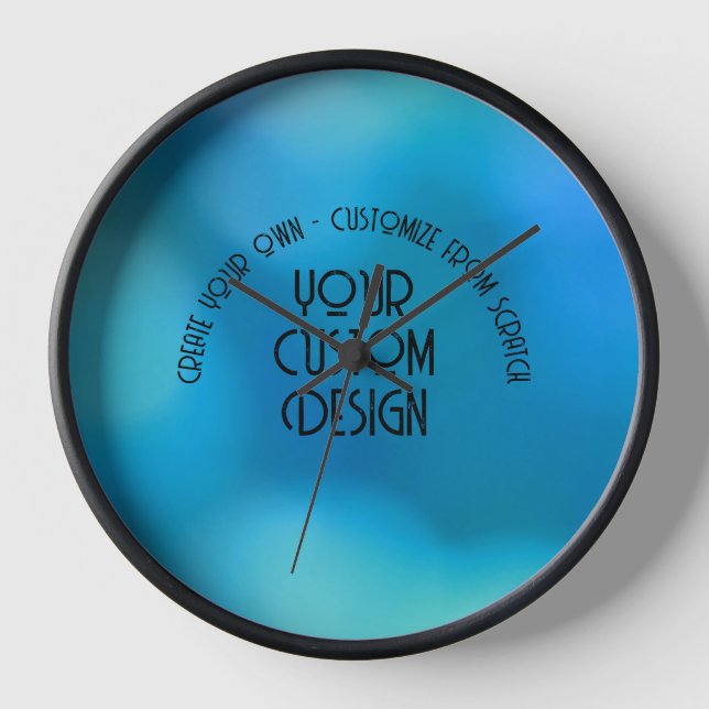 Create Your Own Custom Personalised Clock (Front)