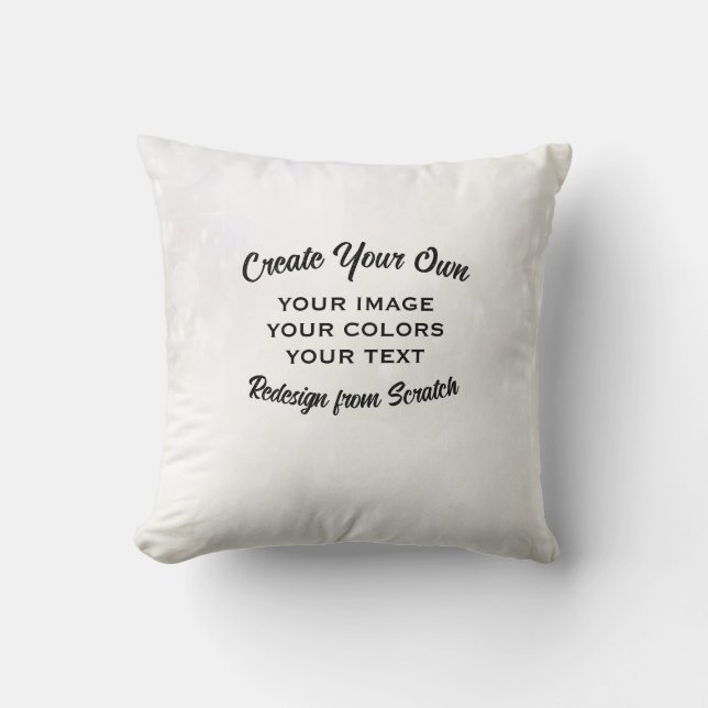 Create Your Own Custom Personalised Cushion (Front)