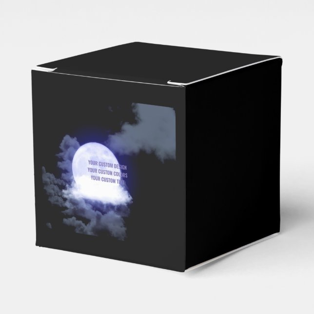 Create Your Own Custom Personalised Favour Box (Front Side)