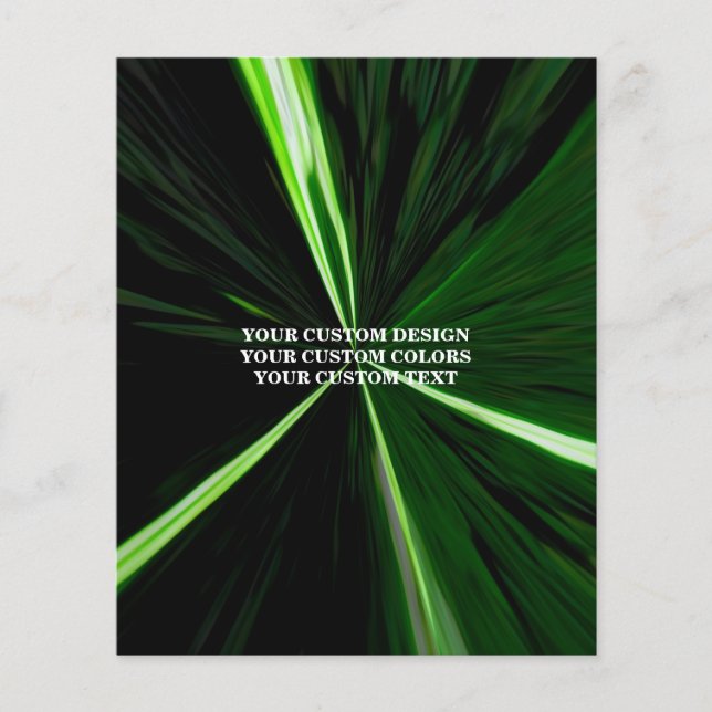 Create Your Own Custom Personalised Flyer (Front)