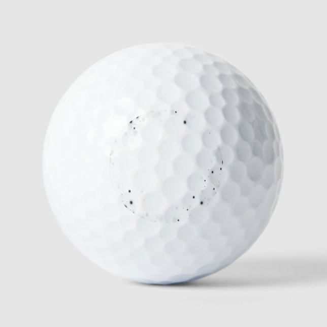 Create Your Own Custom Personalised Golf Balls (Front)