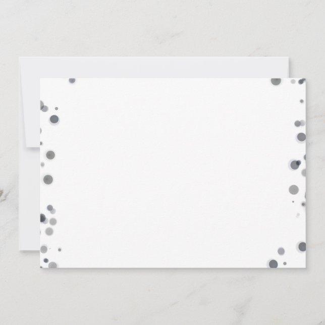 Create Your Own Custom Personalised Invitation (Front)