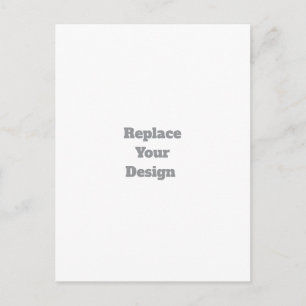 Create Your Own custom personalised Invitation Postcard