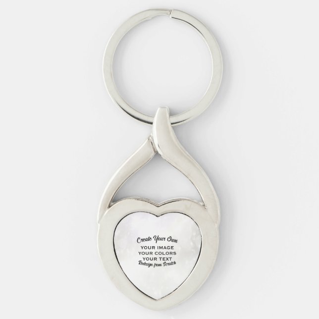 Create Your Own Custom Personalised Key Ring (Front)