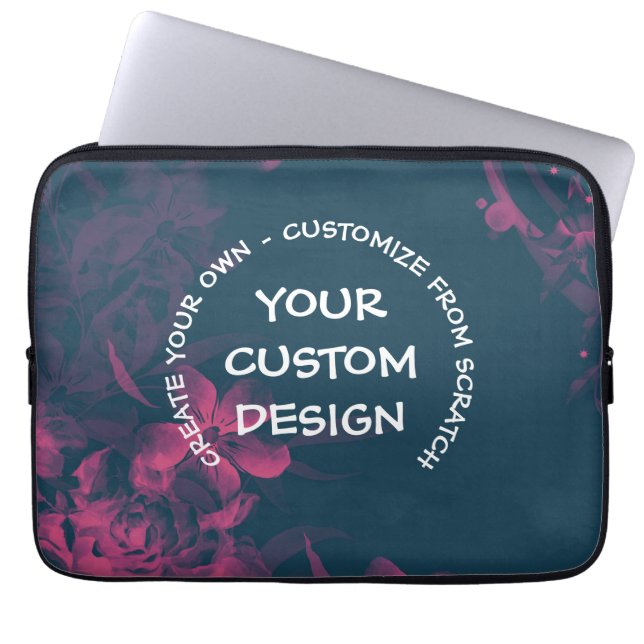 Create Your Own Custom Personalised Laptop Sleeve (Front)