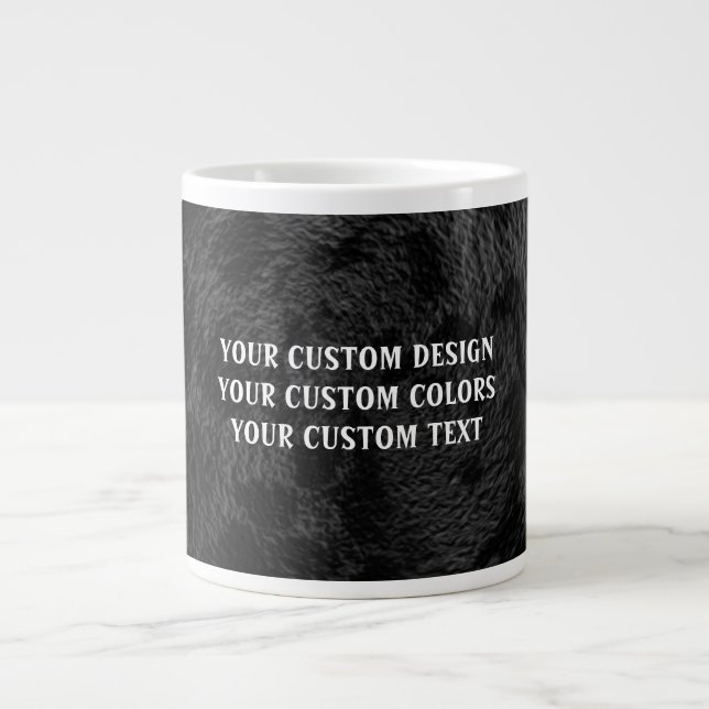 Create Your Own Custom Personalised Large Coffee Mug (Front)