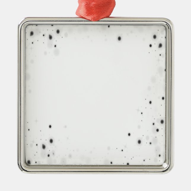 Create Your Own Custom Personalised Metal Ornament (Front)