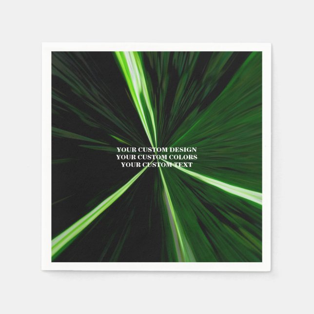 Create Your Own Custom Personalised Napkin (Front)