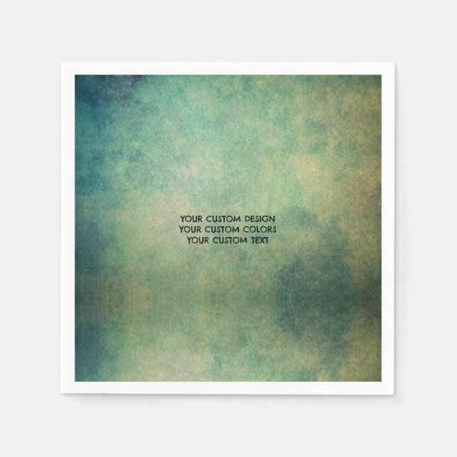 Create Your Own Custom Personalised Napkin (Front)